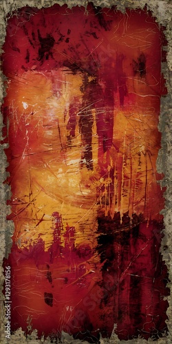 Abstract red background, vintage texture