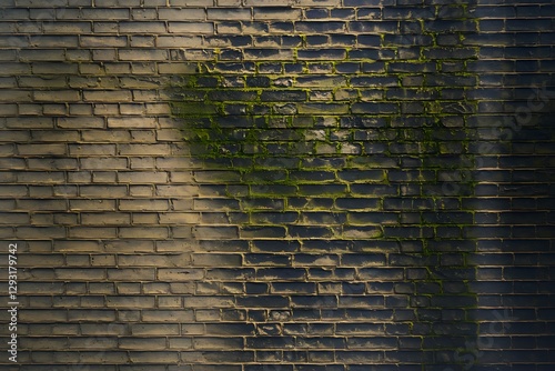 Background texture of old brick wall.