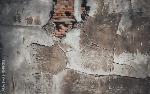 Texture, wall, concrete, it can be used as a background . Wall fragment with scratches and cracks