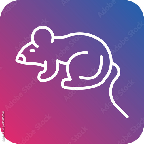 Mouse Vector Icon Style
