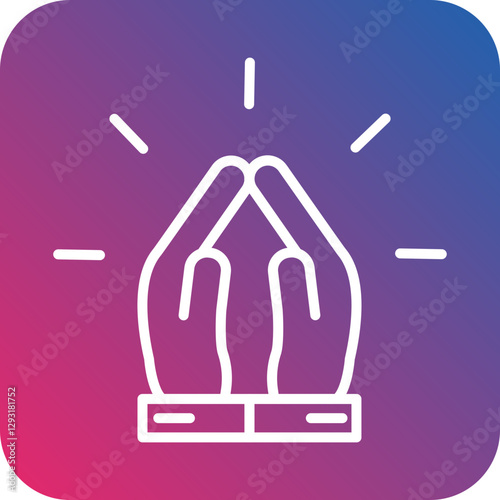 Spiritual Obsession Vector Icon Style