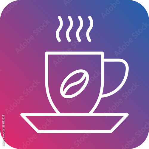 Coffee Vector Icon Style