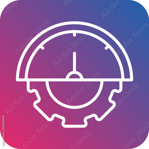 Accelerator Program Vector Icon Style