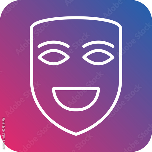 Masking Vector Icon Style