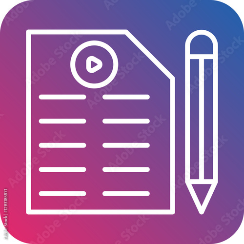Content Vector Icon Style