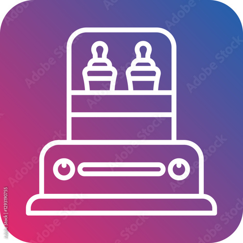 Bottle warmer Vector Icon Style