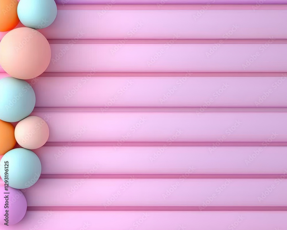 Colorful abstract pattern with playful spheres and lines for creative design. Colorful abstract pattern with playful spheres and lines for creative design.
