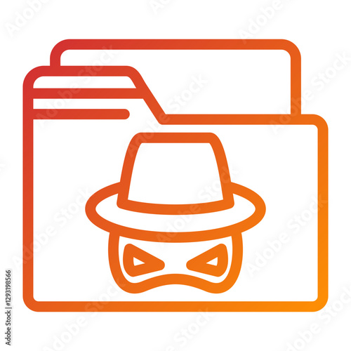 Vector Design Dark Web Icon Style