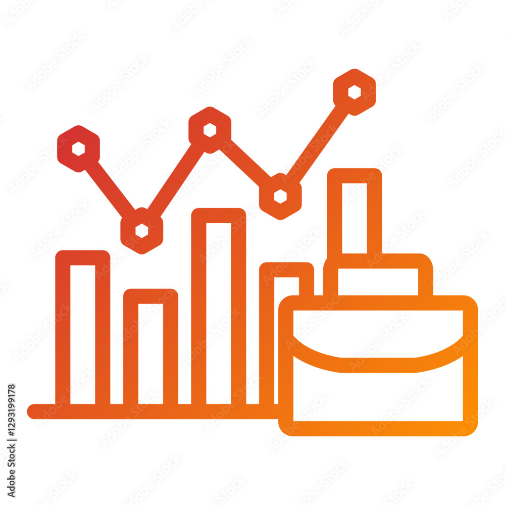 Vector Design Business Marketing Icon Style Vector Design Business Marketing Icon Style