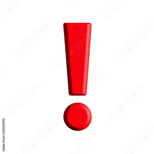 Red warning exclamation mark icon sign filing dang risk security PNG transparent