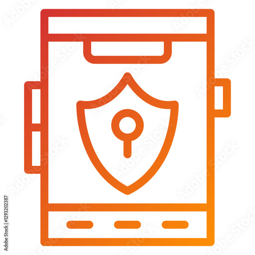 Free Download Vector Design Mobile Safety Icon Style - GFXLoad