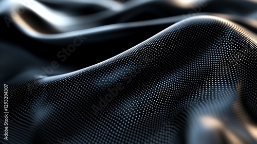 Abstract Dark Fabric Texture Background
