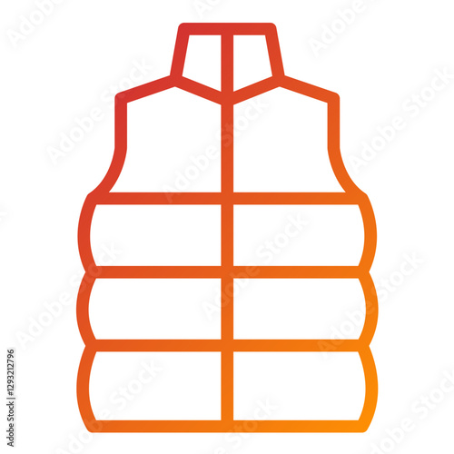 Vector Design Coat Vest Icon Style