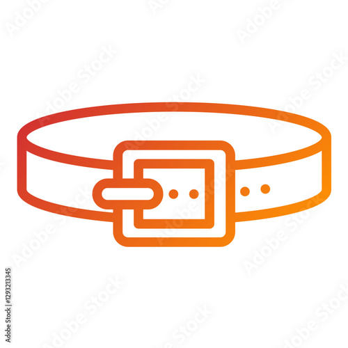 Vector Design Belt Icon Style