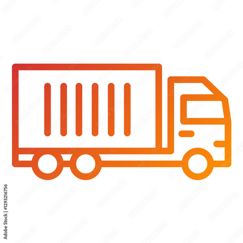 Vector Design Truck Icon Style Vector Design Truck Icon Style