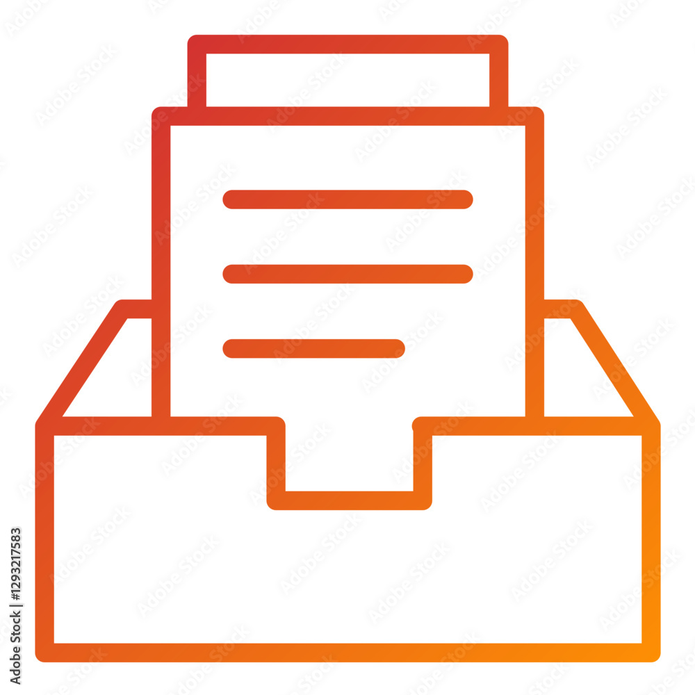 Vector Design Archive Icon Style Vector Design Archive Icon Style