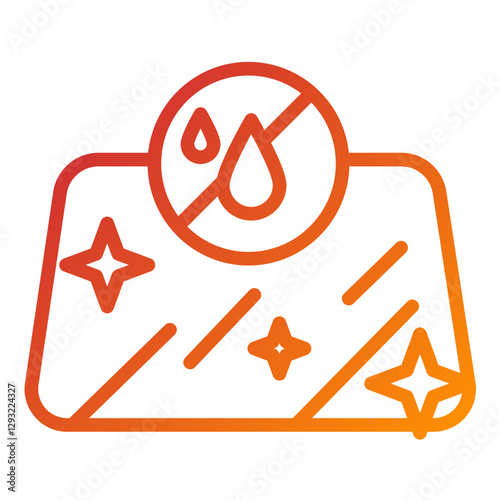 Vector Design Rain Repellent Icon Style