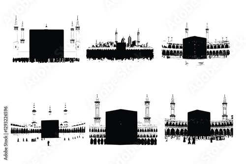 Sacred View of the Holy Kaaba