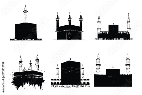 Sacred View of the Holy Kaaba