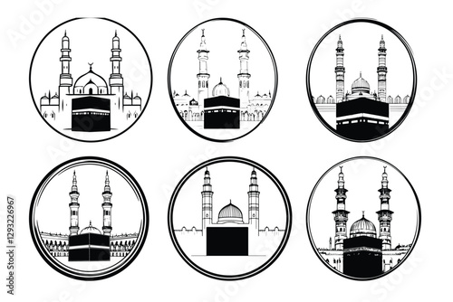 Sacred View of the Holy Kaaba