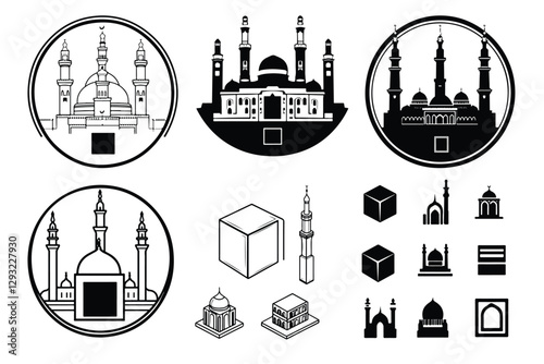 Sacred View of the Holy Kaaba