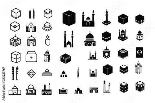 Sacred View of the Holy Kaaba