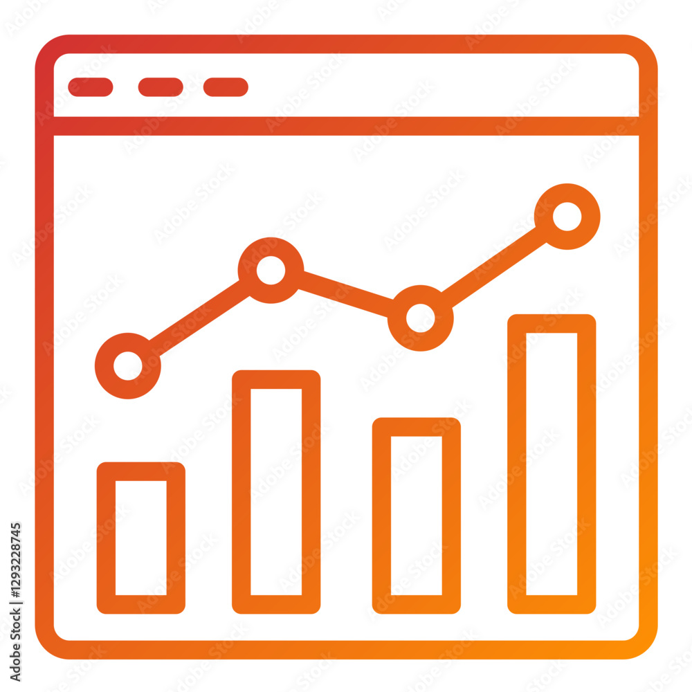 Vector Design Website Dashboard Icon Style Vector Design Website Dashboard Icon Style