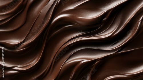 Dark Chocolate Texture: A Rich, Melted Delight