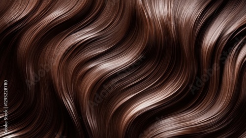 Stunning Brown Hair Texture and Waves