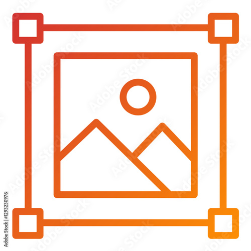 Vector Design Photo Editing Icon Style