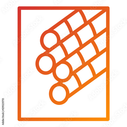 Rebar Vector Design Icon Style