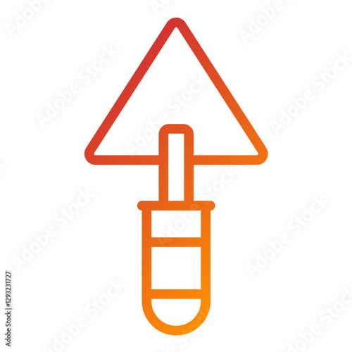 Trowel Vector Design Icon Style