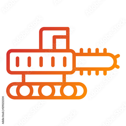 Trencher Vector Design Icon Style