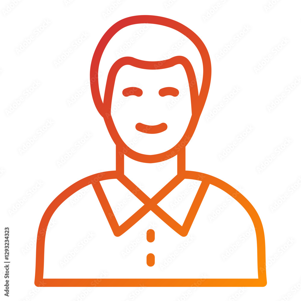 Obraz premium Avatar Vector Design Icon Style