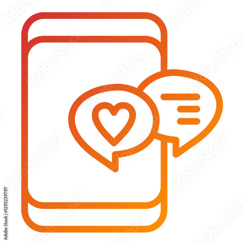 Love Confession Vector Design Icon Style
