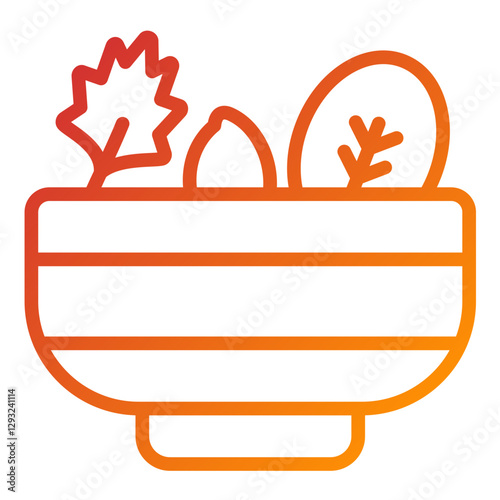 Greek Salad Vector Design Icon Style