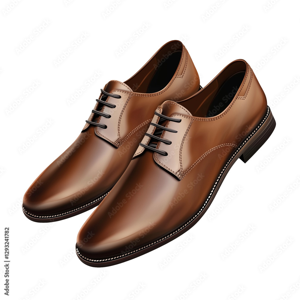 leather shoes, Transparent background, footwear leather shoes, Transparent background, footwear