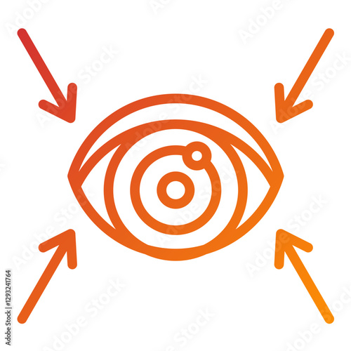 Focus Vector Design Icon Style