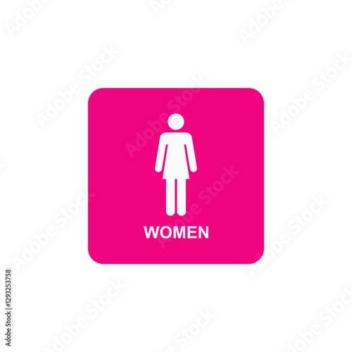 female sign colored icon