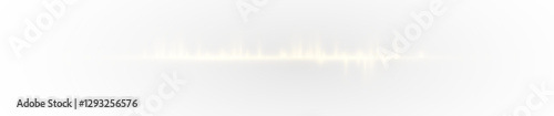 Delicate Whisper of a Soundwave Fading into the Void, A Subtle and Ghostly Echo Suspended in a Tranquil, White Atmosphere, Symbolizing Silence, Frequency, and Harmony