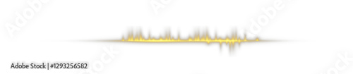 Delicate Whisper of a Soundwave Fading into the Void, A Subtle and Ghostly Echo Suspended in a Tranquil, White Atmosphere, Symbolizing Silence, Frequency, and Harmony