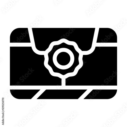 Contract Folder Solid Icon