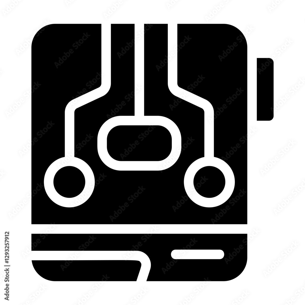 Smartphone Solid Icon Smartphone Solid Icon