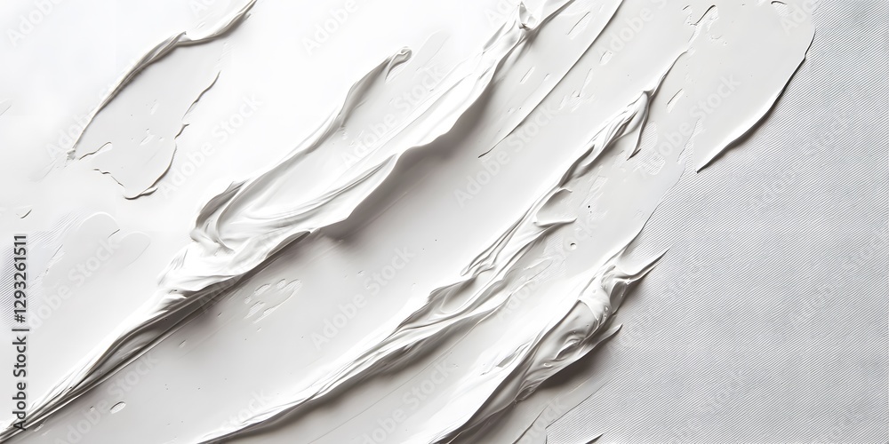 Obraz premium white pigment