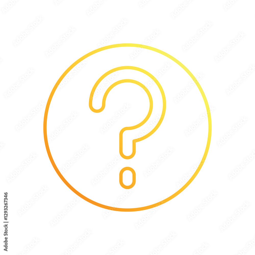 Question Mark Vector icon Question Mark Vector icon