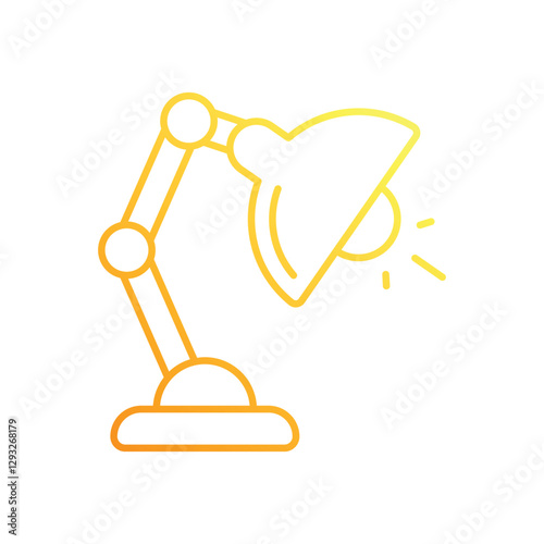 Study Lamp Vector icon