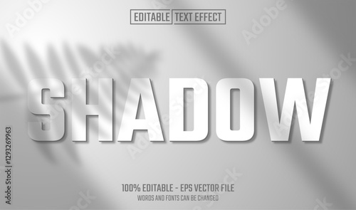 shadow editable text effect