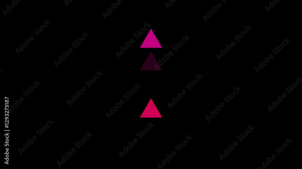 Up direction animated arrow .Animation of sweep arrow icon, upward and transparent white swipe up pointing arrow icon.