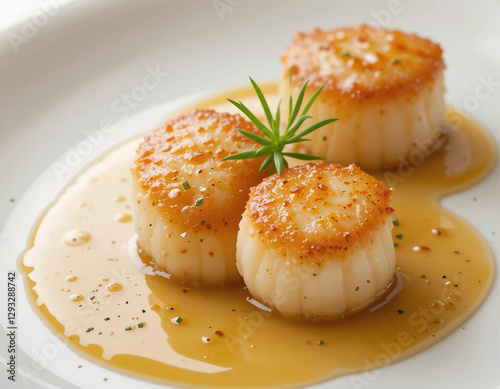 Elegant & Aromatic: Pan-Seared Scallops with Vanilla
