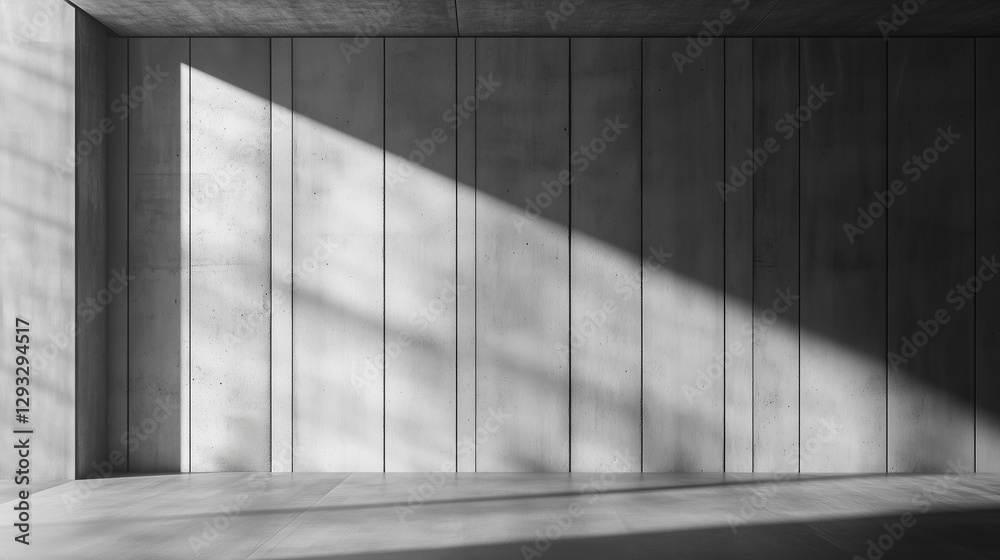 Obraz premium a dark textured wall with a spotlight effect